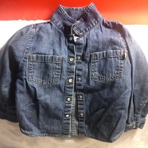 Baby Gap like jean long sleeve shirt.